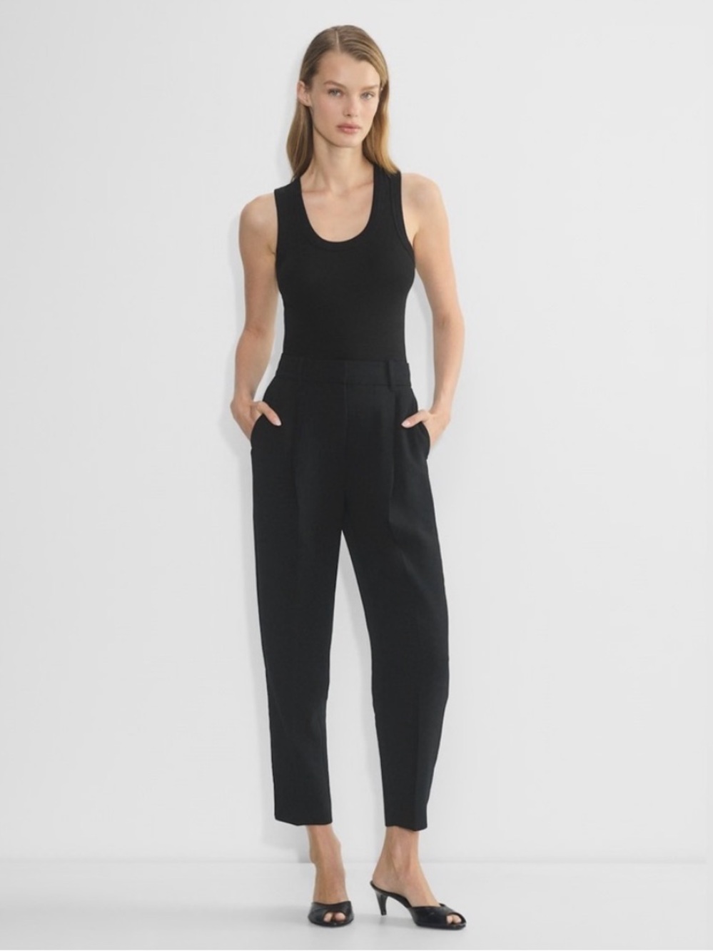 Aritzia carrot pants, size 0